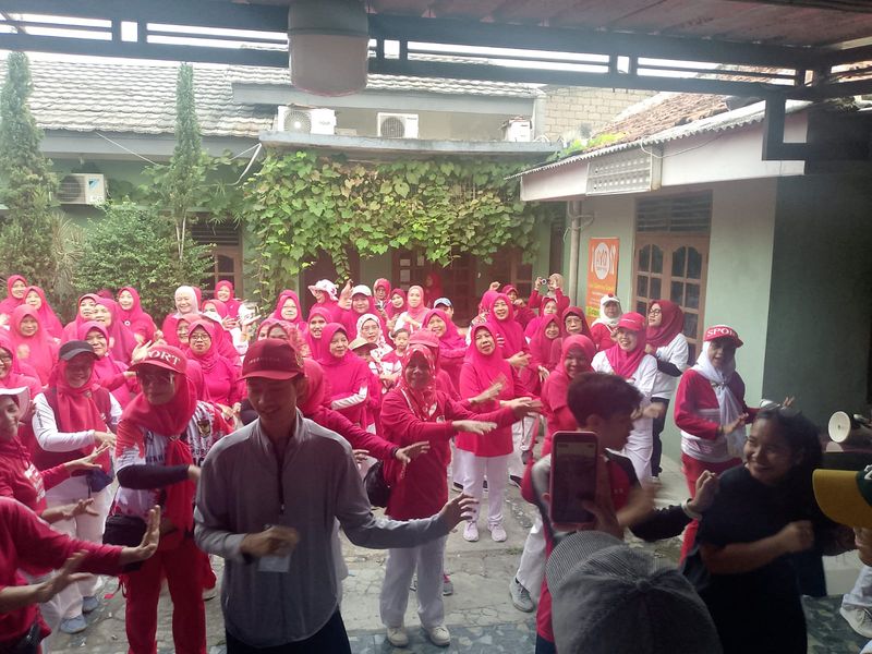 Jalan, Sehat HUT Kemerdekaan RI ke-81,RW 06 Pancoran Mas Depok 001