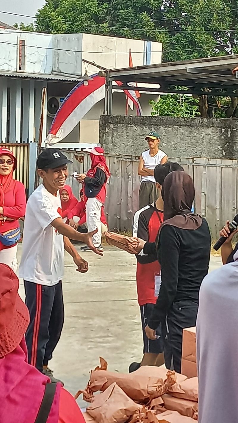 Jalan, Sehat HUT Kemerdekaan RI ke-81,RW 06 Pancoran Mas Depok 011
