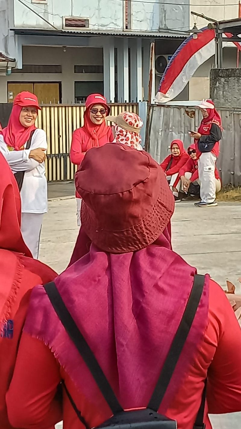 Jalan, Sehat HUT Kemerdekaan RI ke-81,RW 06 Pancoran Mas Depok 012