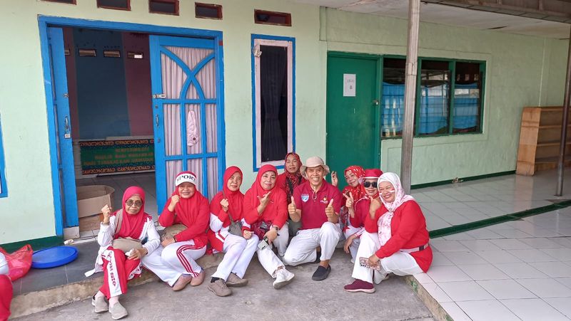 Jalan, Sehat HUT Kemerdekaan RI ke-81,RW 06 Pancoran Mas Depok 026