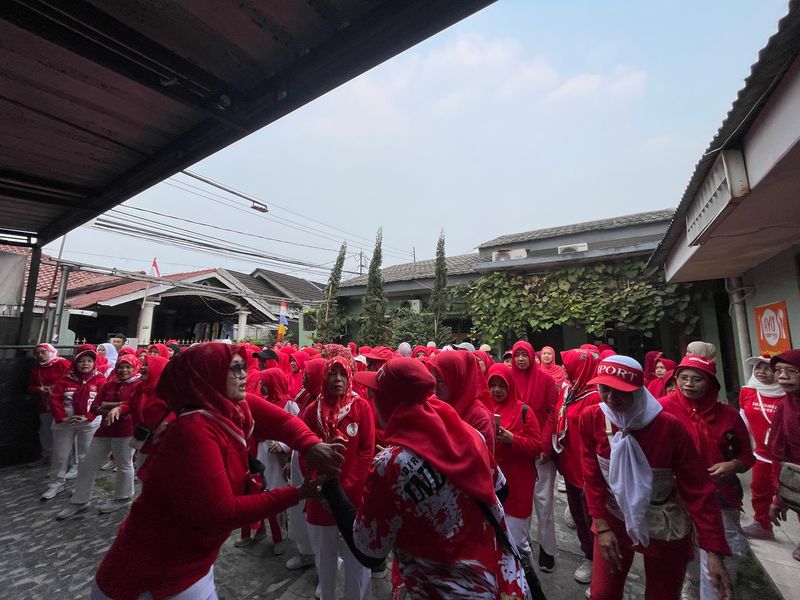 Jalan, Sehat HUT Kemerdekaan RI ke-81,RW 06 Pancoran Mas Depok 036