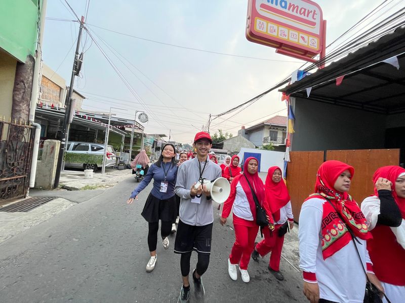 Jalan, Sehat HUT Kemerdekaan RI ke-81,RW 06 Pancoran Mas Depok 044