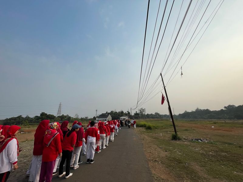 Jalan, Sehat HUT Kemerdekaan RI ke-81,RW 06 Pancoran Mas Depok 058
