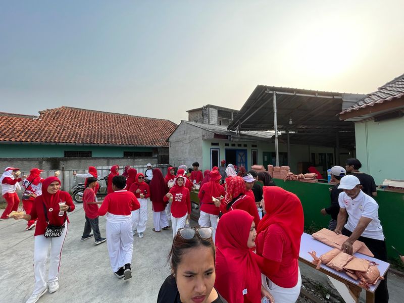Jalan, Sehat HUT Kemerdekaan RI ke-81,RW 06 Pancoran Mas Depok 059