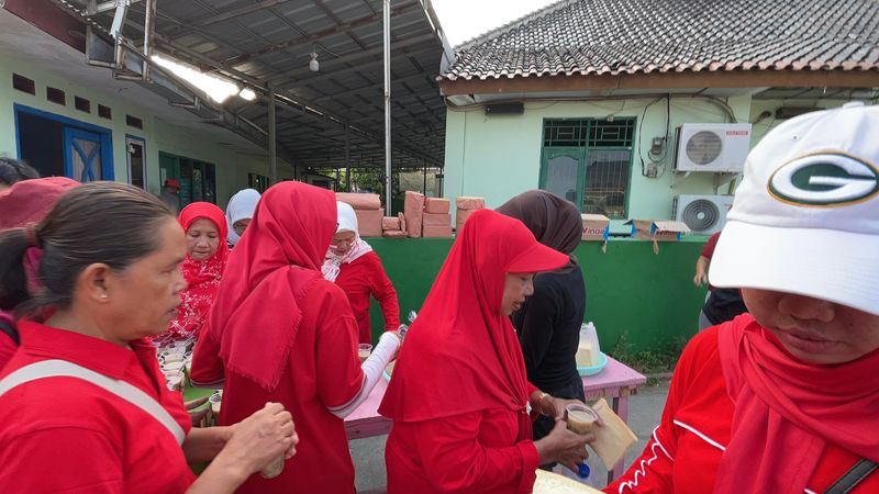 Jalan, Sehat HUT Kemerdekaan RI ke-81,RW 06 Pancoran Mas Depok 060