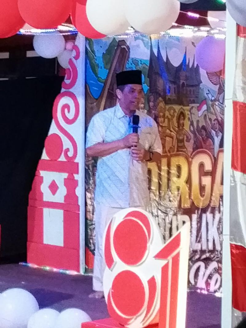 Panggung Gembira HUT Kemerdekaan Ke-81 RW? 6 Pancoran Mas Depok 001