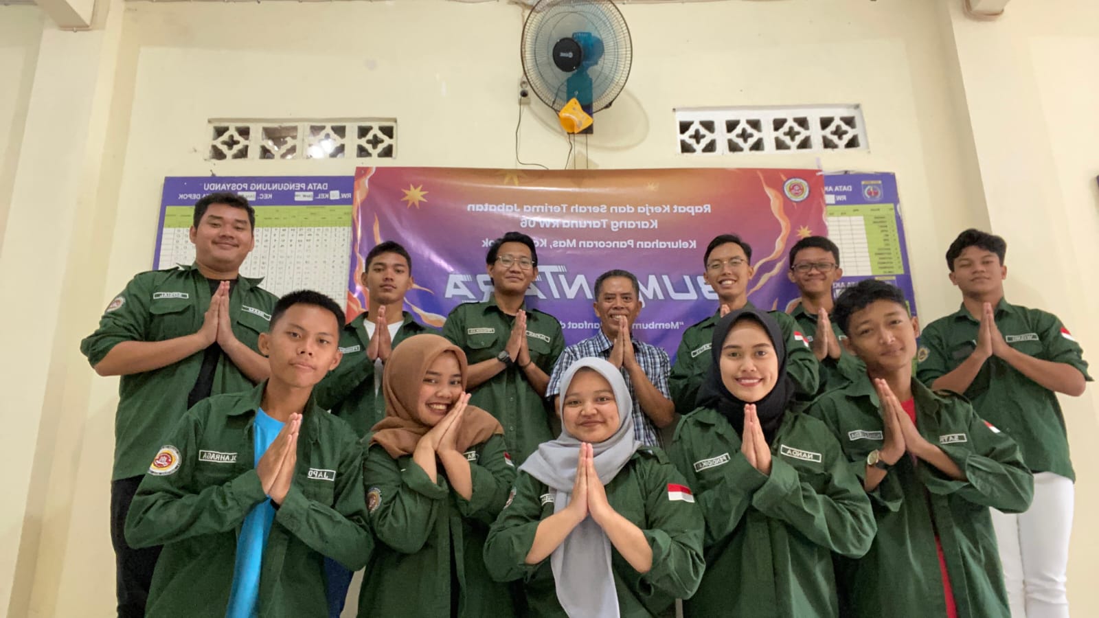 Kegiatan Rapat Program Kerja Karang Taruna Bumantara Th. 2024 dan Serah Terima Jabatan Ketua Karang Taruna periode 2024-2029